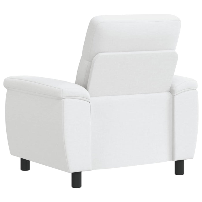 Canapea Alb 95 x 90 x 95 cm Țesătură WALTI