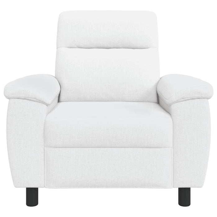 Canapea Alb 95 x 90 x 95 cm Țesătură WALTI