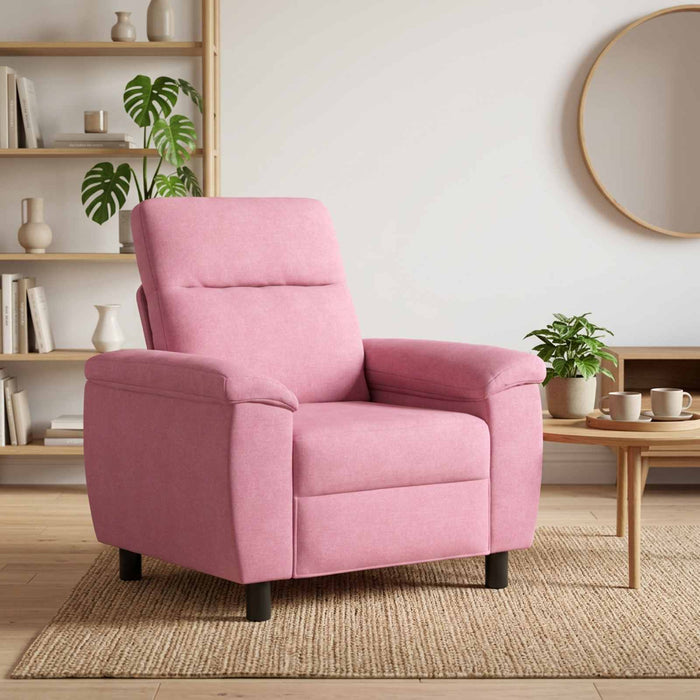 Canapea Roz 95 x 90 x 95 cm Țesătură WALTI