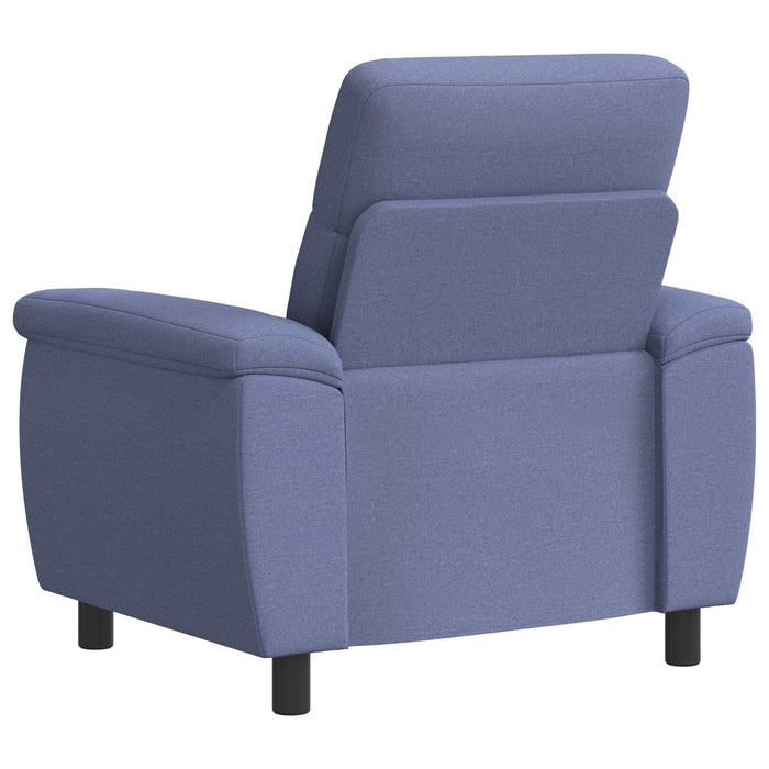 Canapea Albastru Jeans 95 x 90 x 95 cm Țesătură WALTI