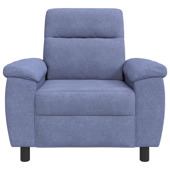 Canapea Albastru Jeans 95 x 90 x 95 cm Țesătură WALTI