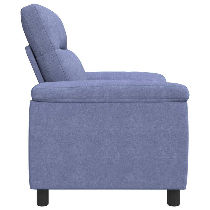 Canapea Albastru Jeans 95 x 90 x 95 cm Țesătură WALTI