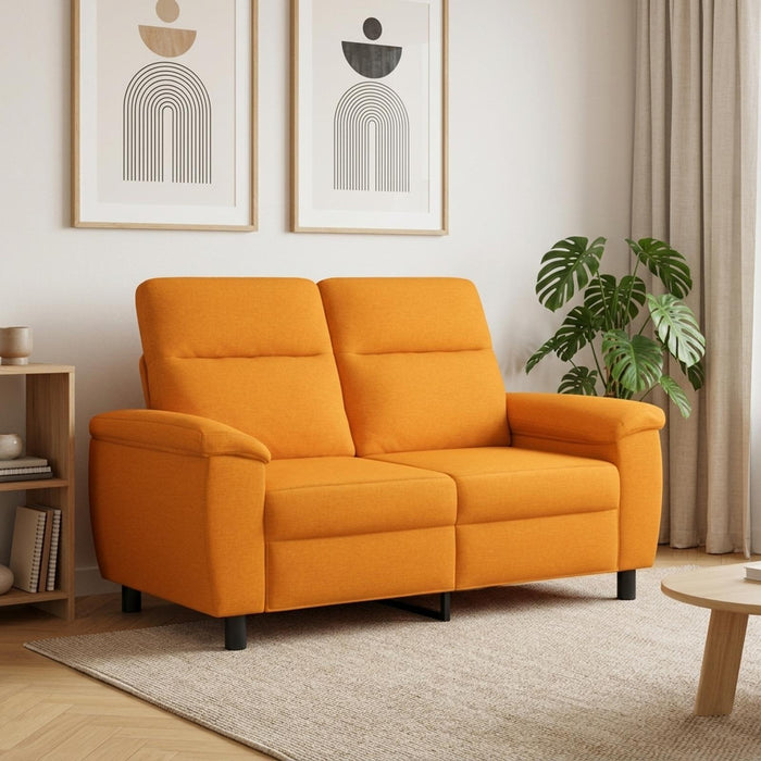 Canapea Galben Întunecat 158 x 90 x 95 cm Țesătură WALTI