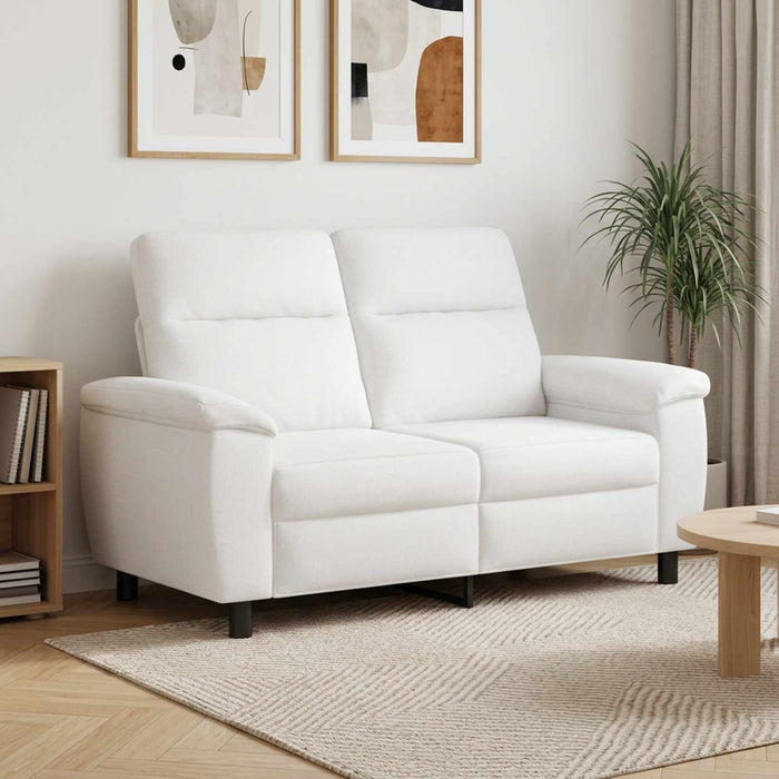 Canapea Alb 158 x 90 x 95 cm Țesătură WALTI