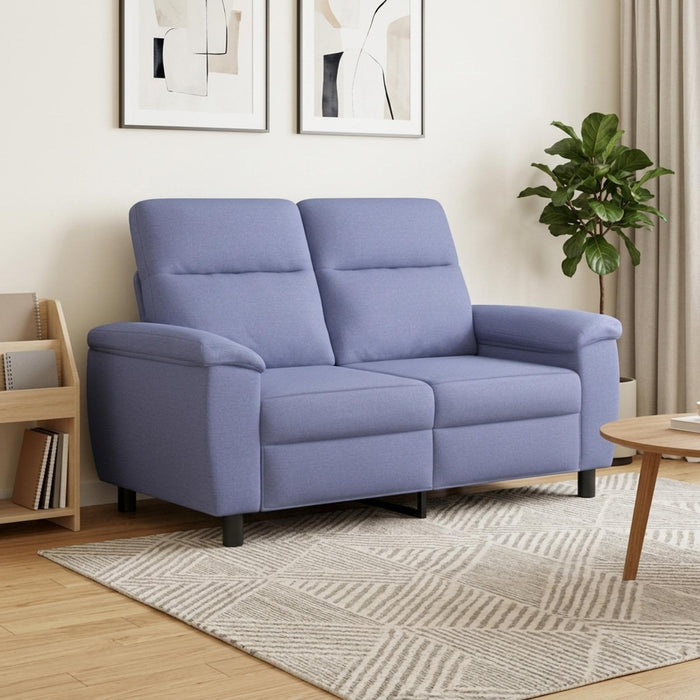 Canapea Albastru Jeans 158 x 90 x 95 cm Țesătură WALTI