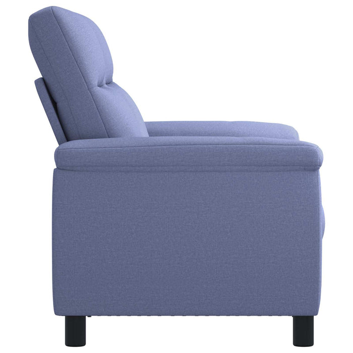 Canapea Albastru Jeans 158 x 90 x 95 cm Țesătură WALTI