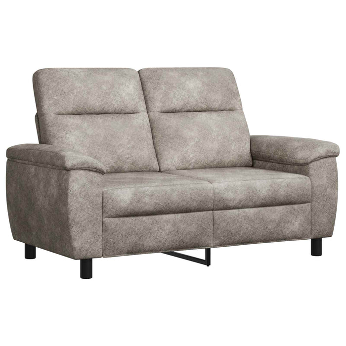 Canapea Gri deschis 158 x 90 x 95 cm Piele Suedată Sintetică WALTI