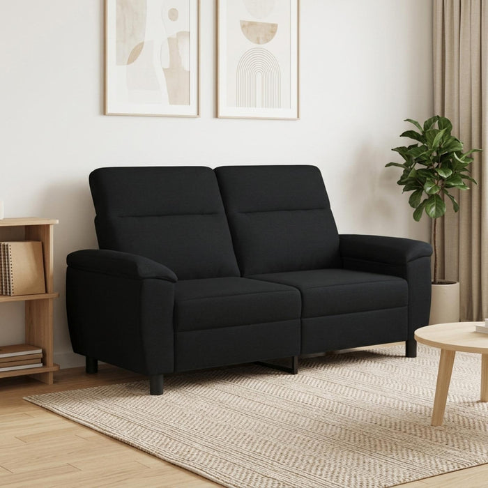Canapea Negru 178 x 90 x 95 cm Țesătură WALTI