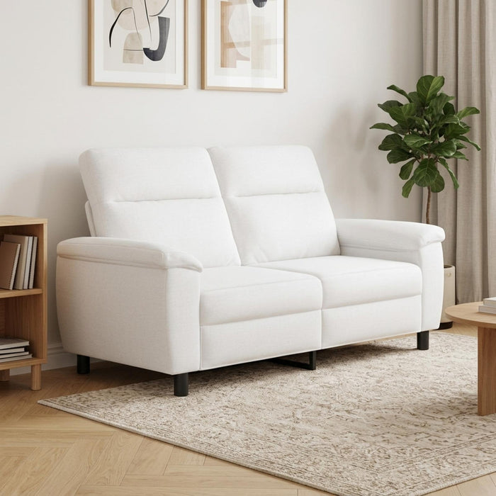 Canapea Alb 178 x 90 x 95 cm Țesătură WALTI