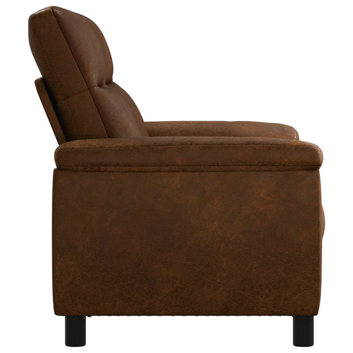 Canapea Maro 178 x 90 x 95 cm Piele Suedată Sintetică WALTI