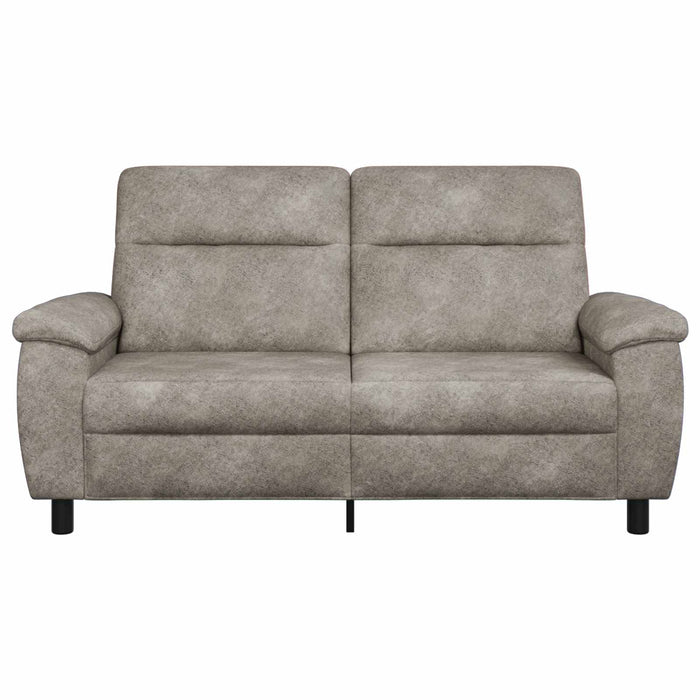 Canapea Gri deschis 178 x 90 x 95 cm Piele Suedată Sintetică WALTI