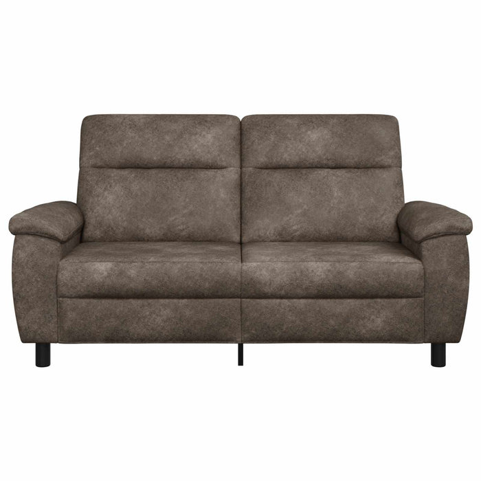 Canapea Gri închis 178 x 90 x 95 cm Piele Suedată Sintetică WALTI