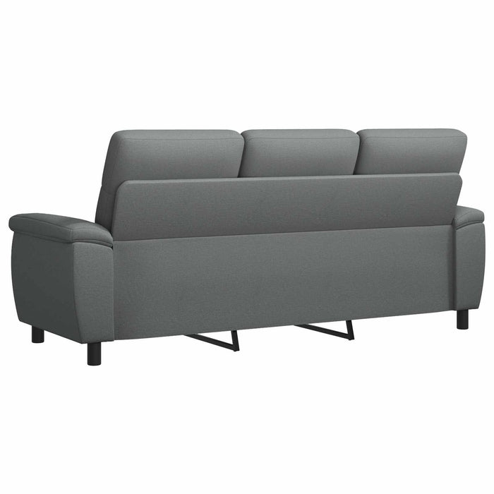 Canapea Gri închis 214 x 90 x 95 cm Țesătură WALTI