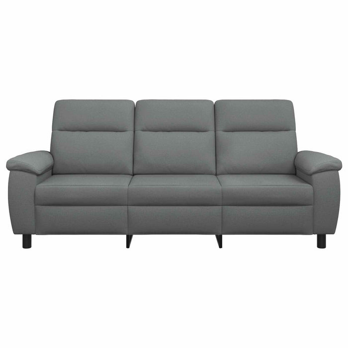 Canapea Gri închis 214 x 90 x 95 cm Țesătură WALTI