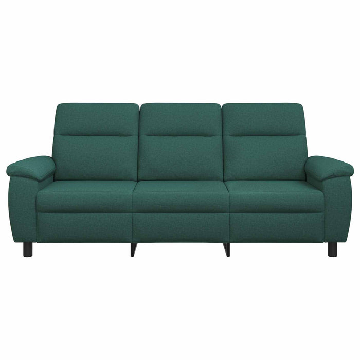 Canapea Verde închis 214 x 90 x 95 cm Țesătură WALTI