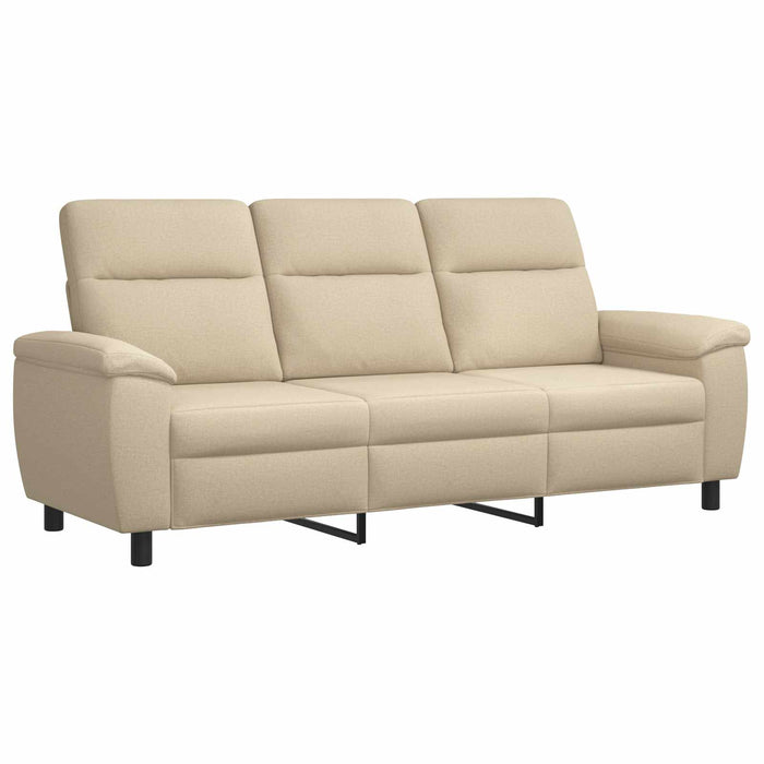 Canapea Crem 214 x 90 x 95 cm Țesătură WALTI