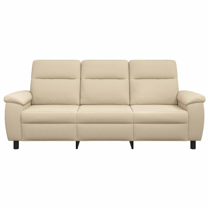 Canapea Crem 214 x 90 x 95 cm Țesătură WALTI