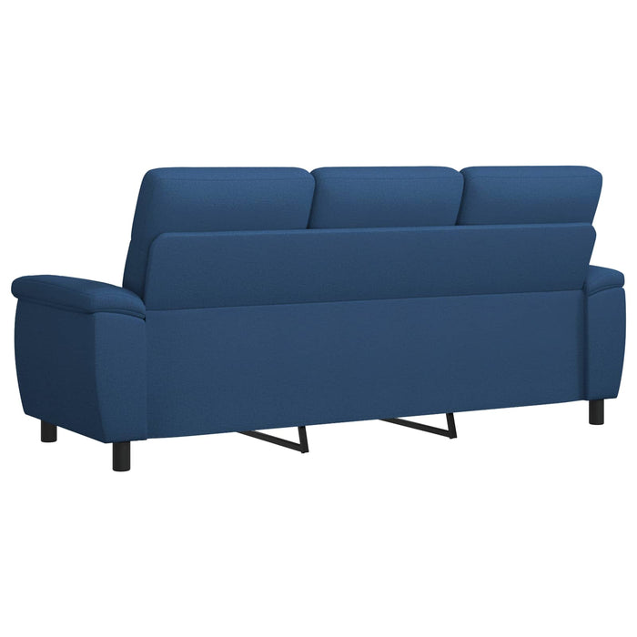 Canapea albastru 214 x 90 x 95 cm Țesătură WALTI