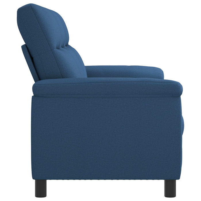 Canapea albastru 214 x 90 x 95 cm Țesătură WALTI