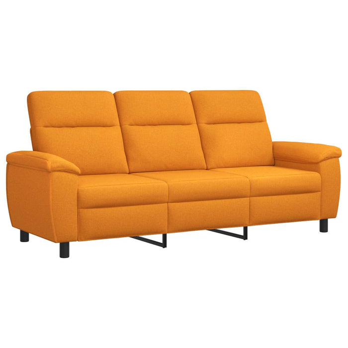Canapea Galben Întunecat 214 x 90 x 95 cm Țesătură WALTI