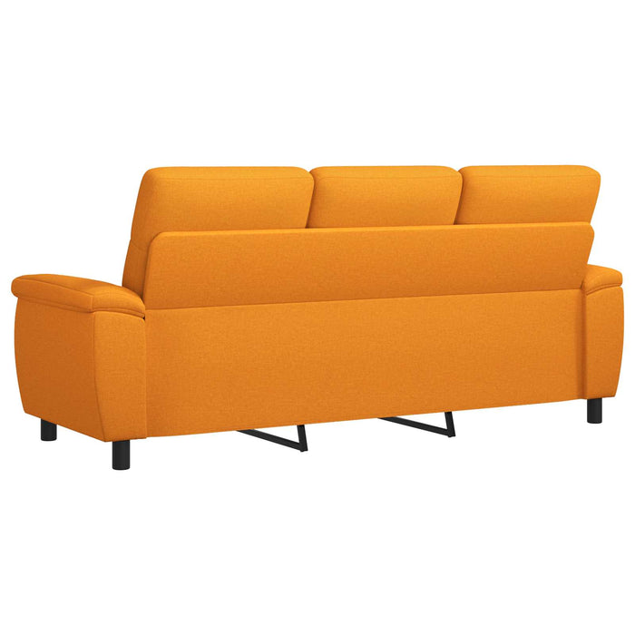 Canapea Galben Întunecat 214 x 90 x 95 cm Țesătură WALTI