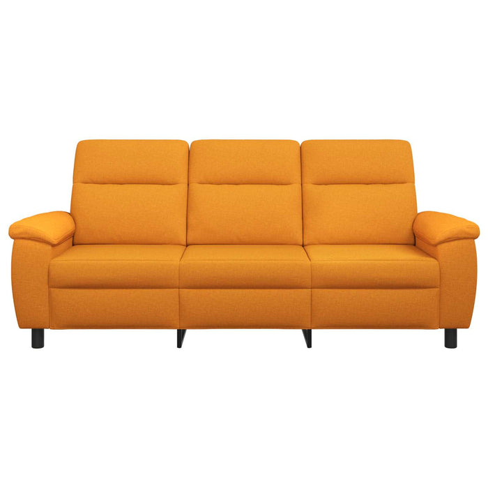 Canapea Galben Întunecat 214 x 90 x 95 cm Țesătură WALTI
