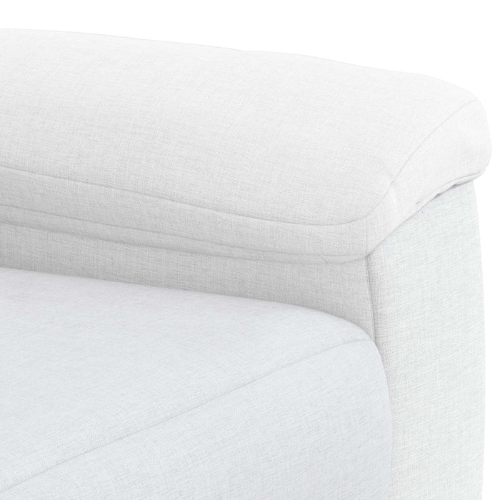 Canapea Alb 214 x 90 x 95 cm Țesătură WALTI