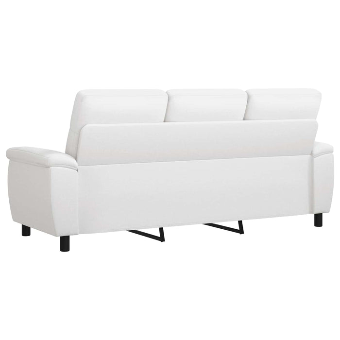 Canapea Alb 214 x 90 x 95 cm Țesătură WALTI