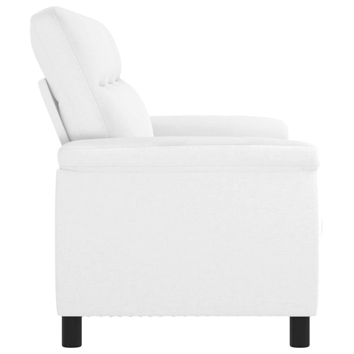 Canapea Alb 214 x 90 x 95 cm Țesătură WALTI