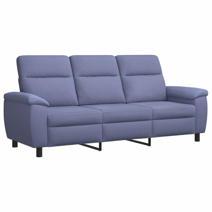 Canapea Albastru Jeans 214 x 90 x 95 cm Țesătură WALTI