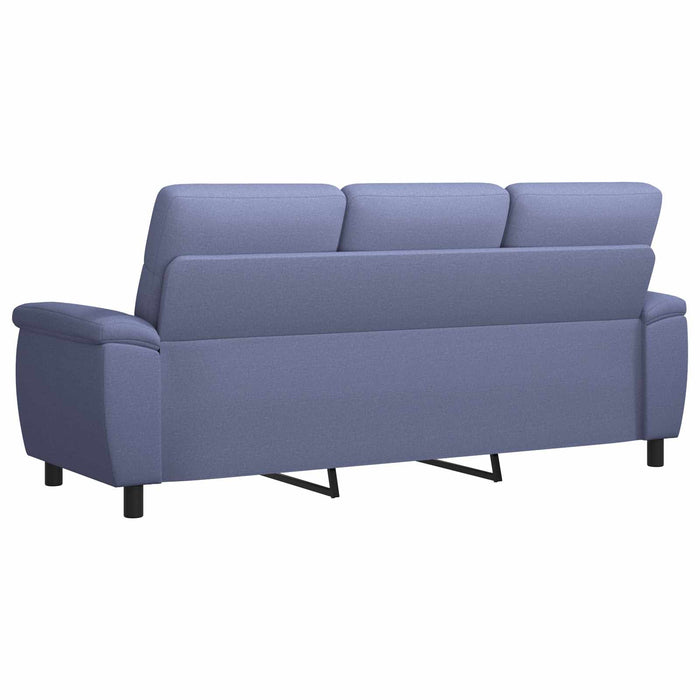 Canapea Albastru Jeans 214 x 90 x 95 cm Țesătură WALTI