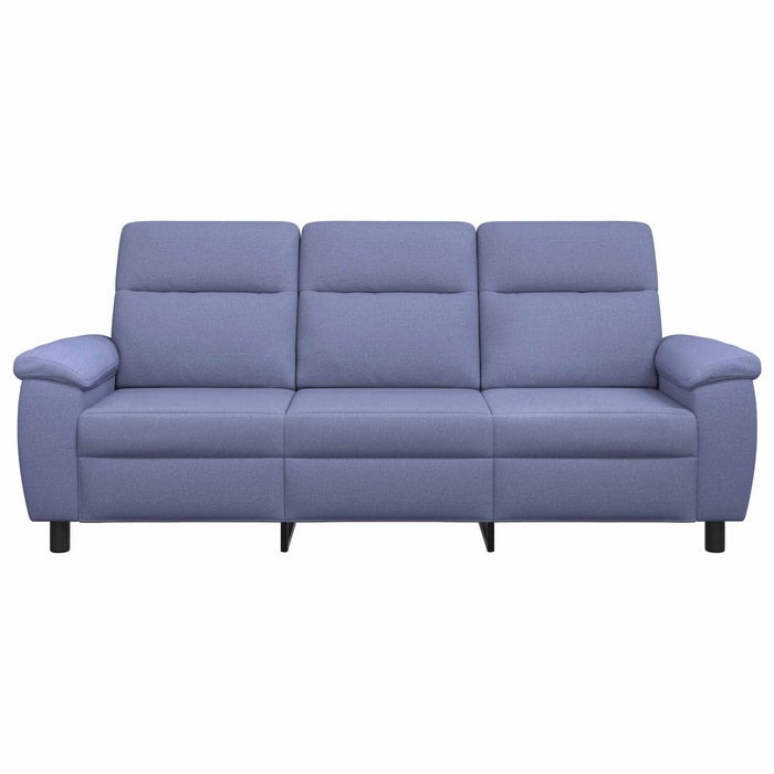 Canapea Albastru Jeans 214 x 90 x 95 cm Țesătură WALTI