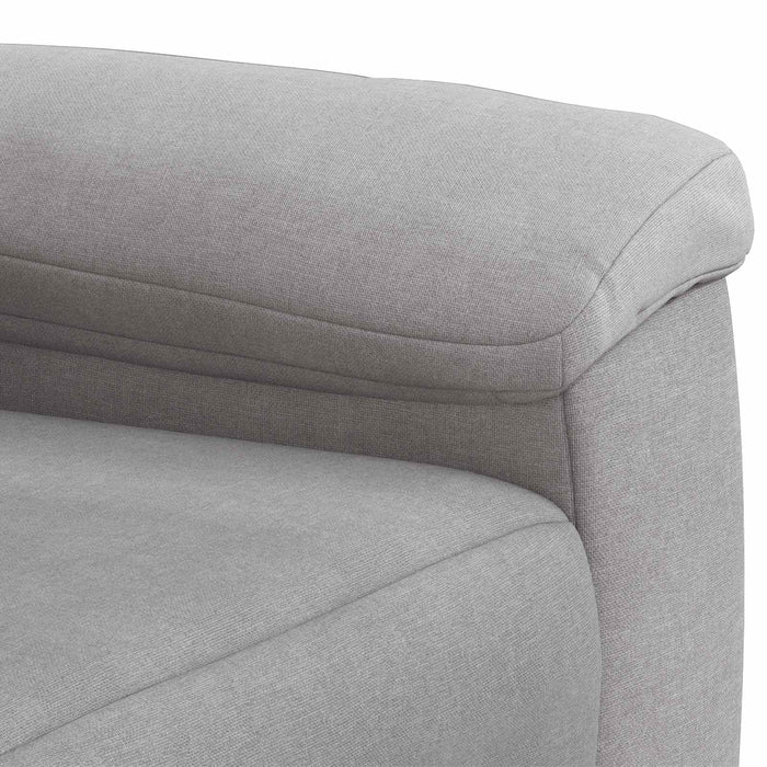 Canapea Gri nori 214 x 90 x 95 cm Țesătură WALTI
