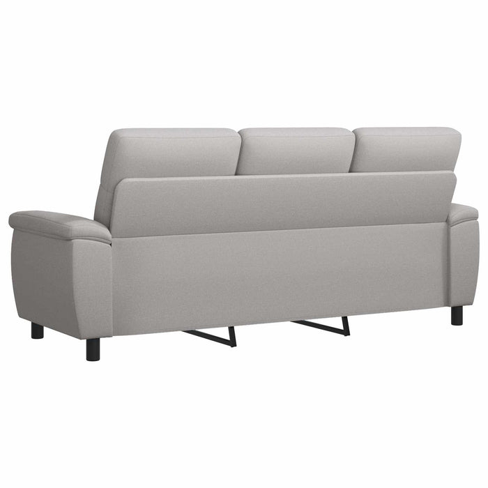 Canapea Gri nori 214 x 90 x 95 cm Țesătură WALTI
