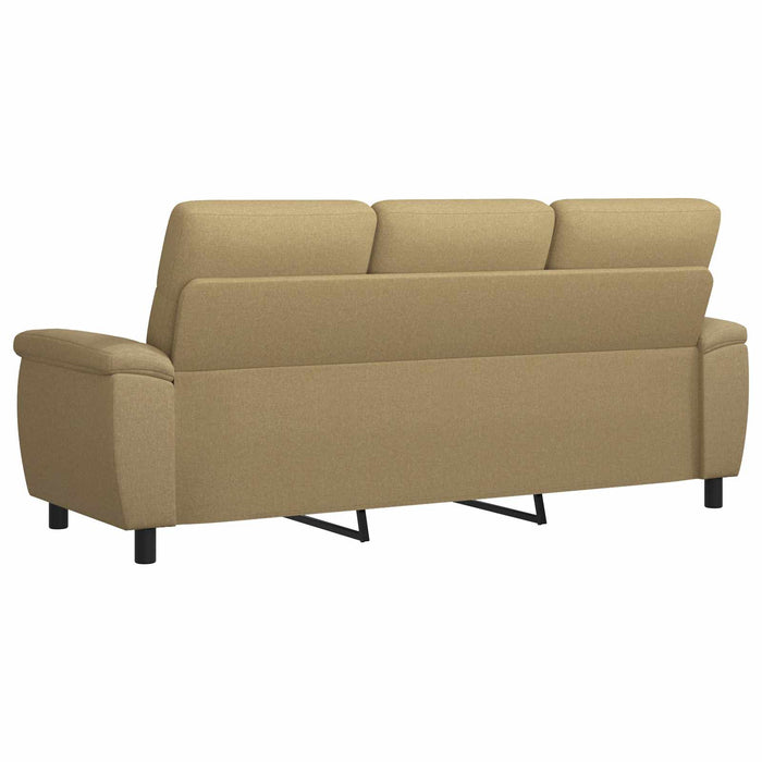 Canapea Maro deschis 214 x 90 x 95 cm Țesătură WALTI