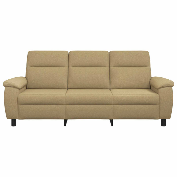 Canapea Maro deschis 214 x 90 x 95 cm Țesătură WALTI