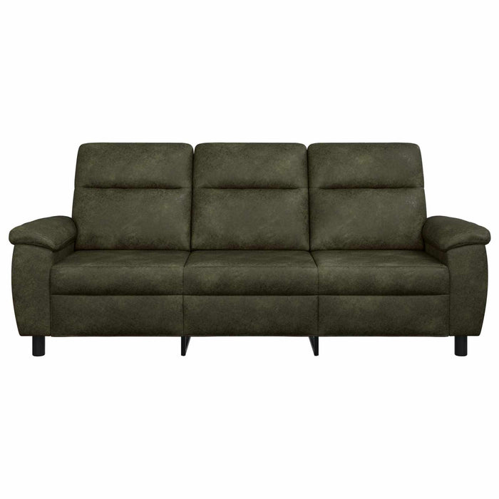 Canapea Verde Army 214 x 90 x 95 cm Piele Suedată Sintetică WALTI