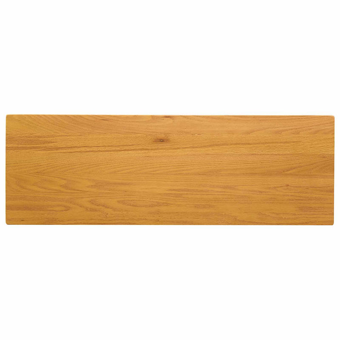 Set de dining 3 buc. natural Lemn de stejar masiv WALTI