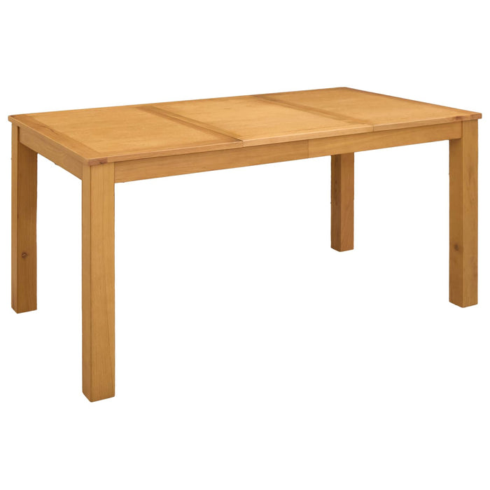 Set de dining 5 buc. Gri Lemn de stejar masiv WALTI