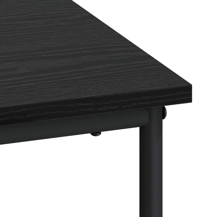 Birou cu spațiu de depozitare Stejar Negru 100 x 50 x 75 cm WALTI