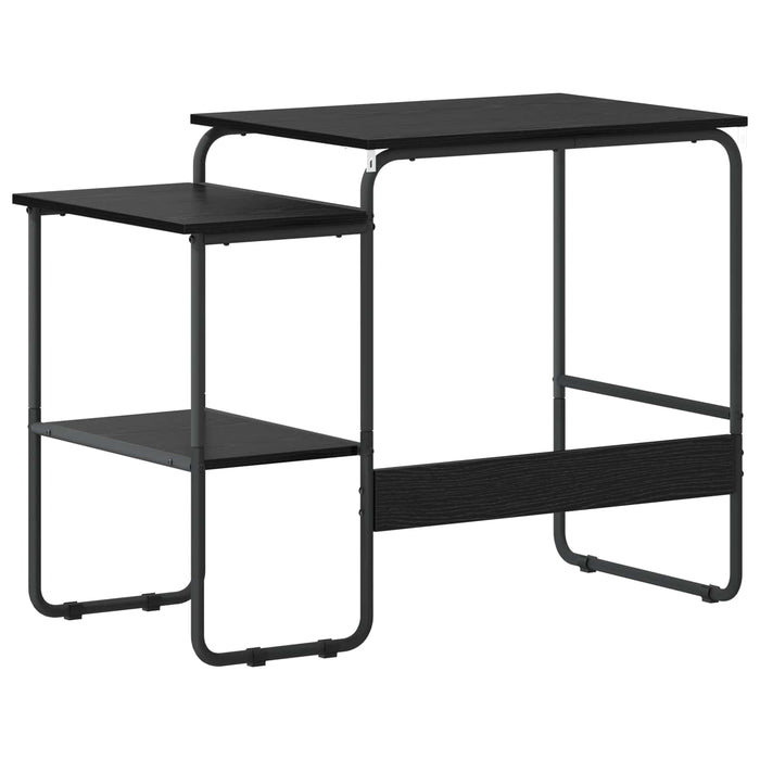 Birou cu spațiu de depozitare Stejar Negru 100 x 50 x 75 cm WALTI