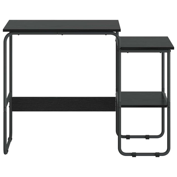 Birou cu spațiu de depozitare Stejar Negru 100 x 50 x 75 cm WALTI
