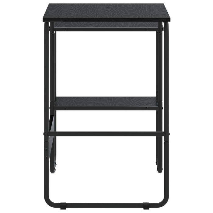 Birou cu spațiu de depozitare Stejar Negru 100 x 50 x 75 cm WALTI
