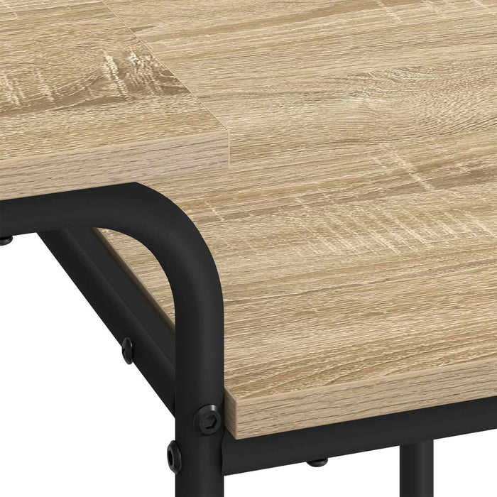 Birou cu spațiu de depozitare Stejar Sonoma 100 x 50 x 75 cm WALTI
