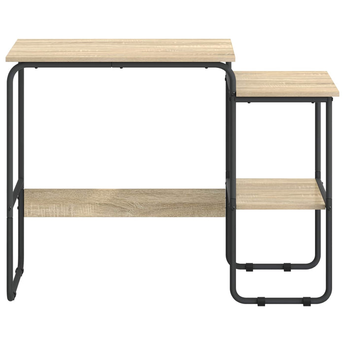 Birou cu spațiu de depozitare Stejar Sonoma 100 x 50 x 75 cm WALTI