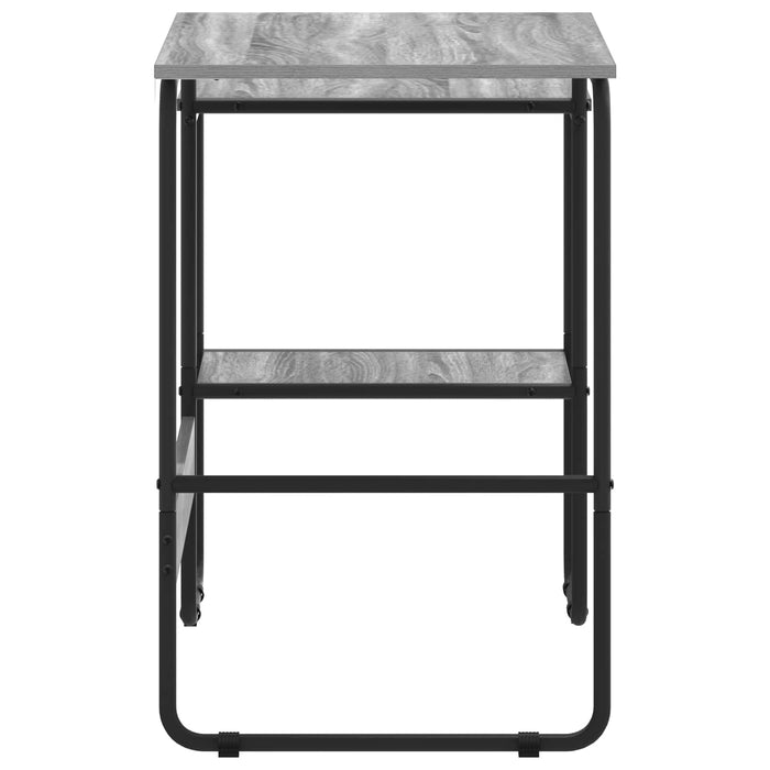 Birou cu spațiu de depozitare Sonoma gri 100 x 50 x 75 cm WALTI