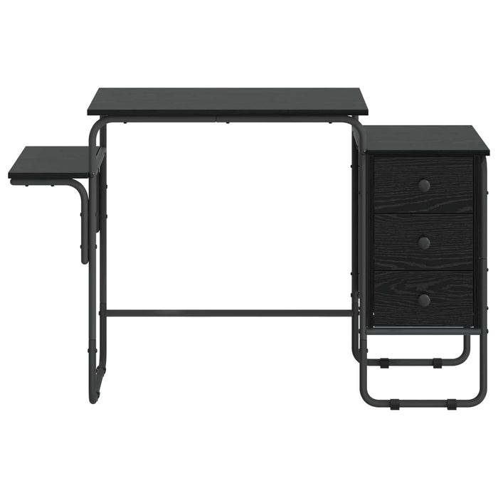 Birou cu spațiu de depozitare Stejar Negru 120 x 50 x 75 cm WALTI