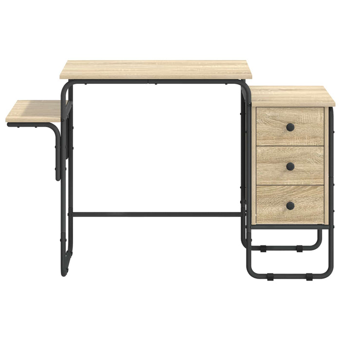 Birou cu spațiu de depozitare Stejar Sonoma 120 x 50 x 75 cm WALTI