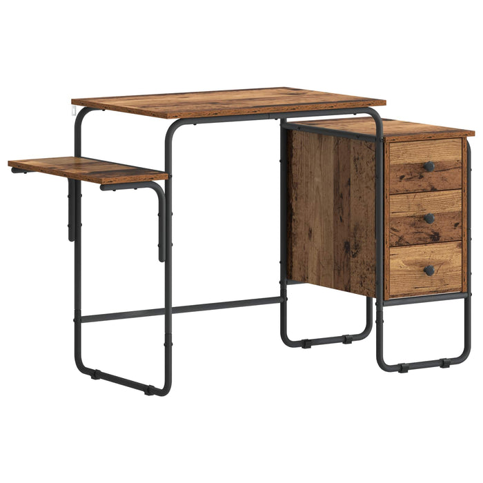 Birou cu spațiu de depozitare Lemn de stejar 120 x 50 x 75 cm WALTI