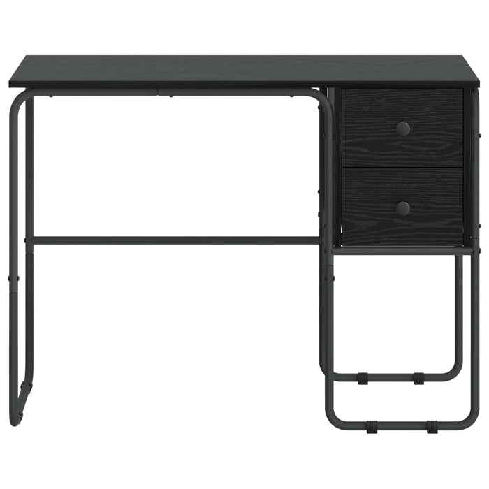 Birou cu spațiu de depozitare Stejar Negru 100 x 50 x 75 cm WALTI